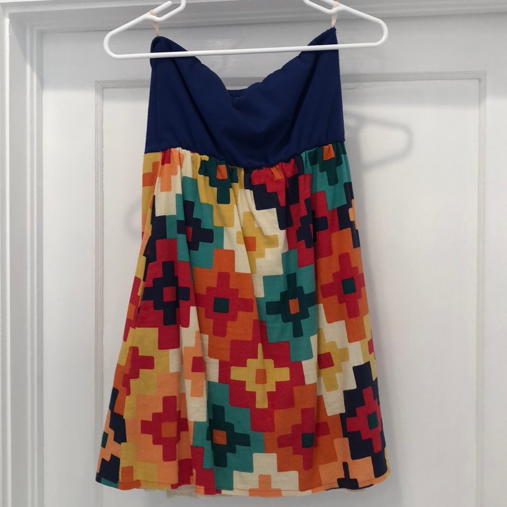 Judith March strapless dress